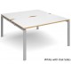 Adapt 1600mm Deep Double Starter Bench Desk